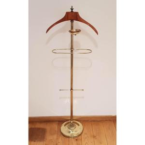 Ico Parisi, Brass Valet, Italy, 1960.