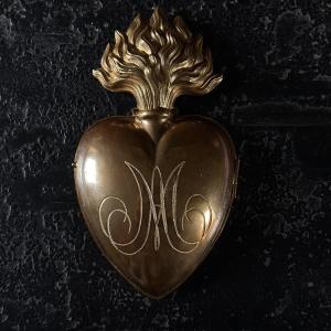 Great Heart Of Mary - Ex-voto - 19th