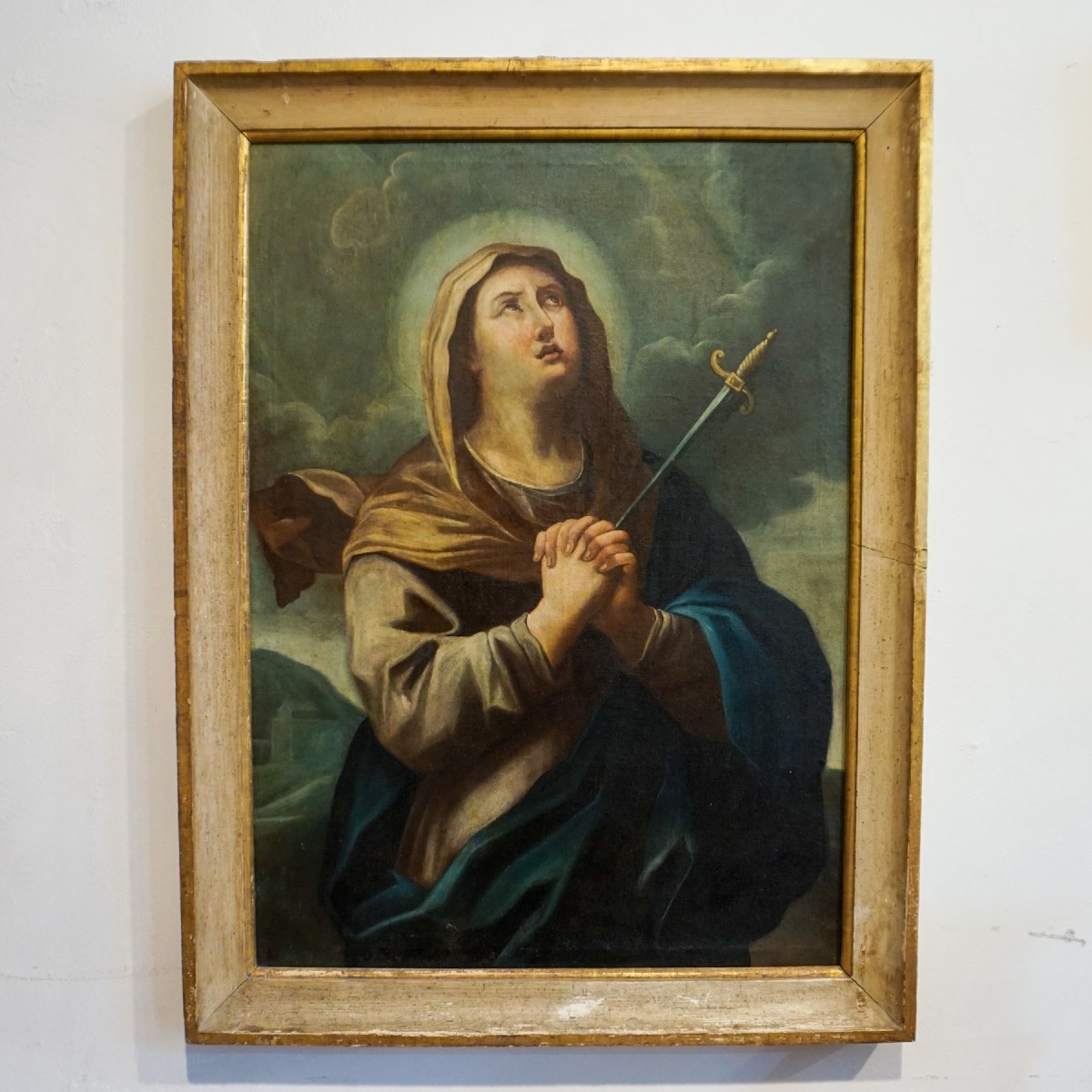 Madonna Addolorata – Olio su tela, scuola italiana XVII-XVIII secolo