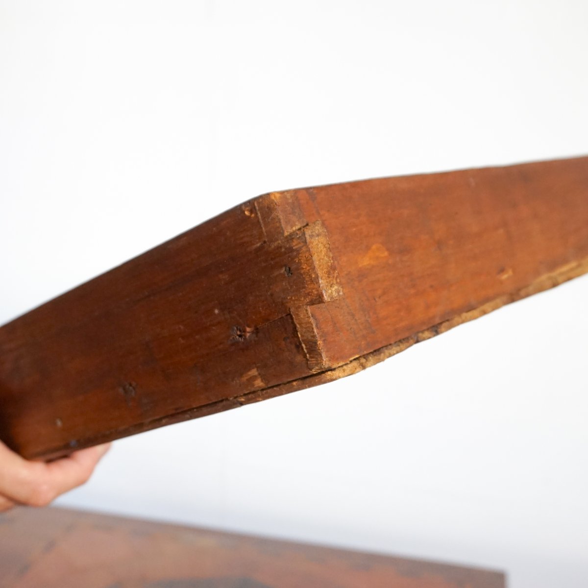 Tavolo antico da gioco con ricco piano intarsiato – Italia, metà XIX secolo-photo-4