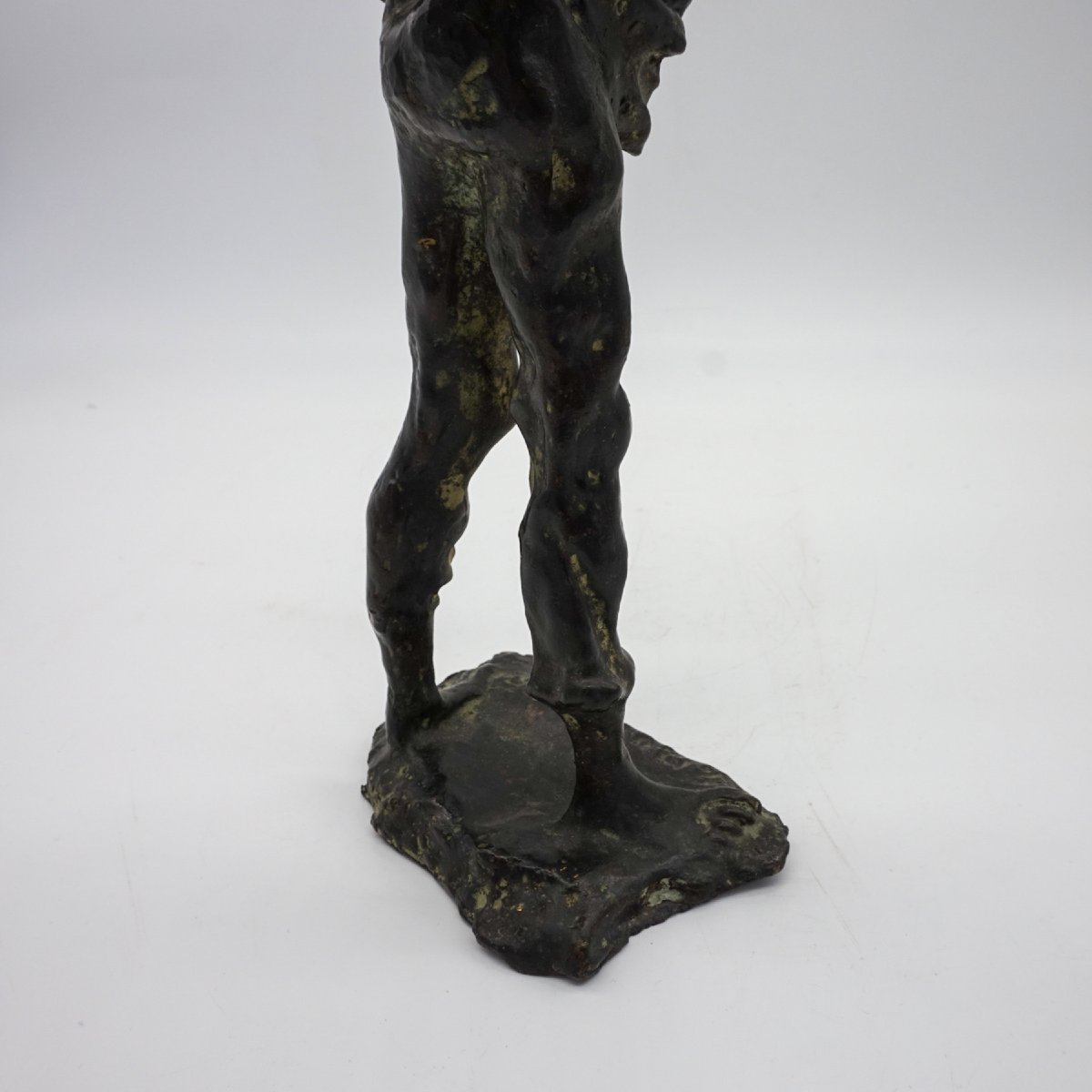 Coppia di sculture in bronzo “Mondina” e “Seminatore” di Augusto Murer – Italia, 1975-photo-3