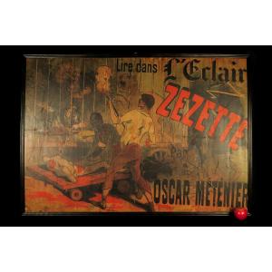 Old Poster, Play After Oscar Méténier Circa 1890 / Univers Forain 