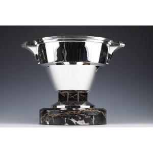 Ravinet d'Enfert - Silver Refresher On Portor Marble Circa 1930