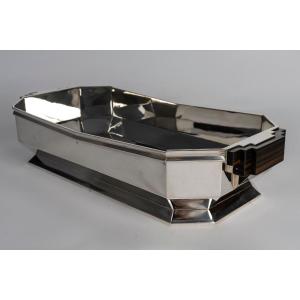 Tetard Silverware – Art Deco Period 1930 Solid Silver Planter