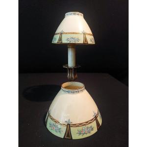 Pair Of Porcelain Lampshades