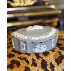 Dior White And Gray Biscuit Decorative Box - 20th Century