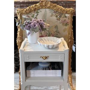 Pair Of Regency-style Bedside Tables, Louis XV