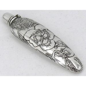 Tiffany & Co, Perfume/salt Bottle, Sterling Silver, Art Nouveau, Excellent Condition.