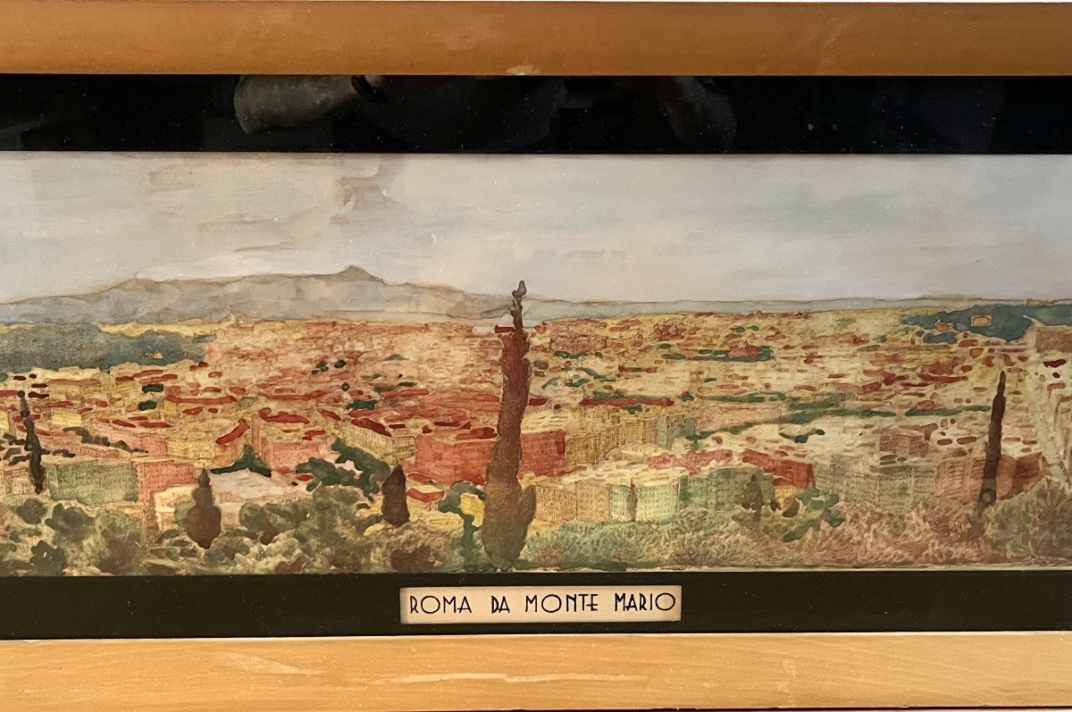 Viste di Roma da Monte Mario e dal Gianicolo negli anni 30-photo-2