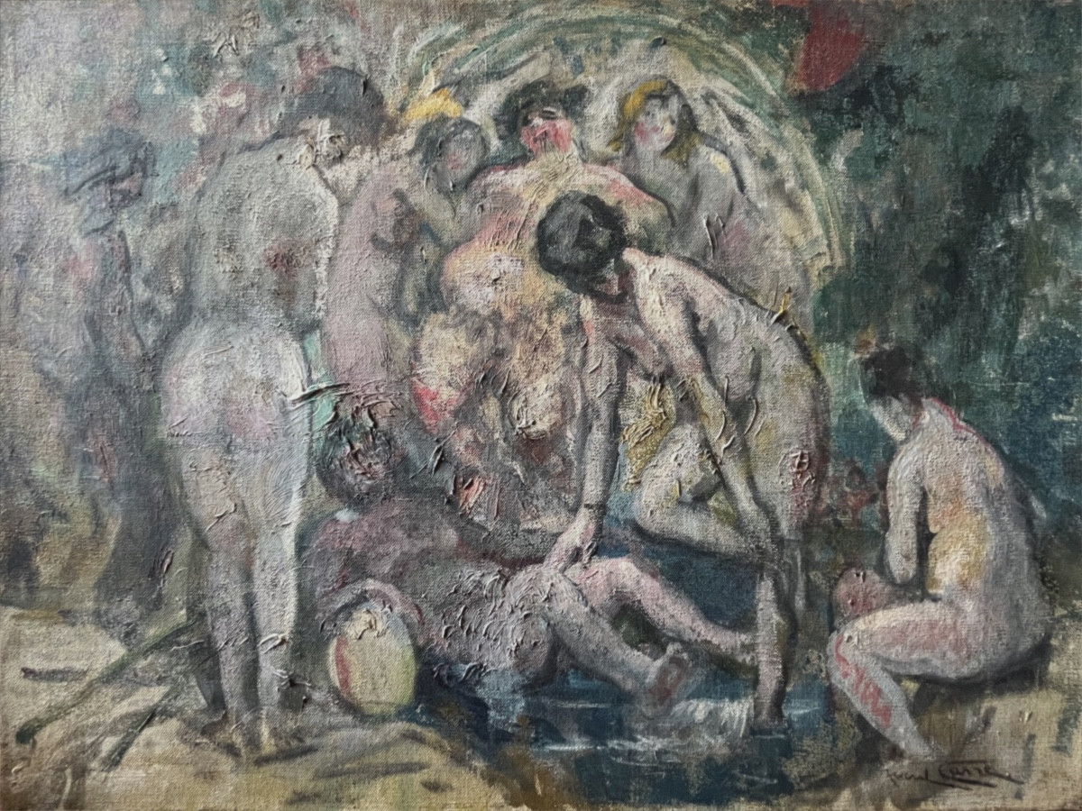 Le bagnanti di Raoul Carré (1868-1933)