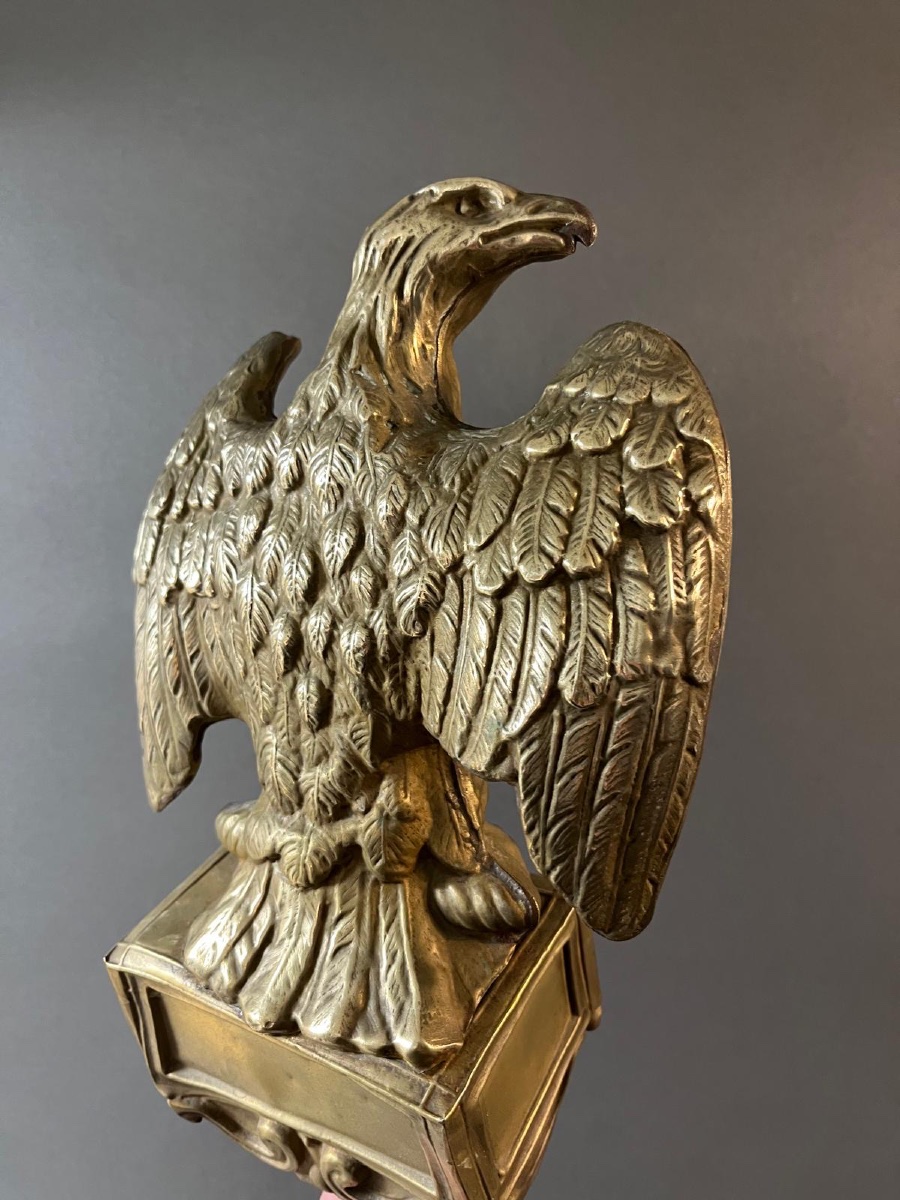 Aquila da bandiera Francese secondo impero-photo-3