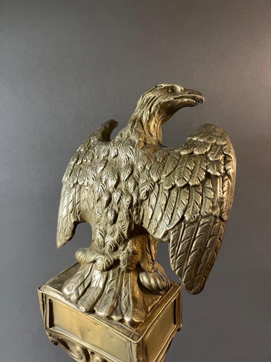Aquila da bandiera Francese secondo impero-photo-4