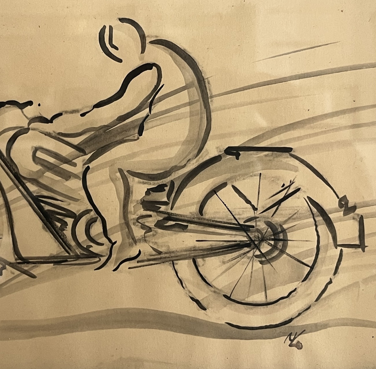 Motociclista in corsa-photo-2