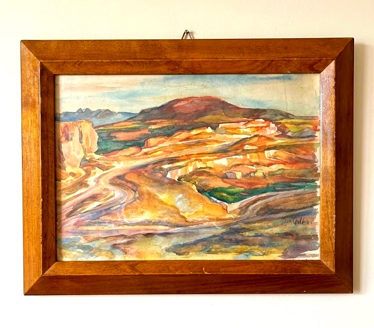Paesaggio di cava o valle rocciosa