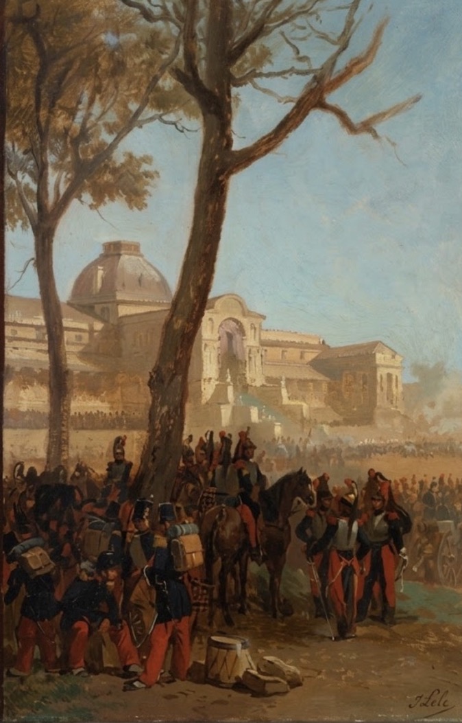 Studio per la Cerimonia di Consegna delle Aquile al Champ-de-Mars, 10 maggio 1852-photo-2
