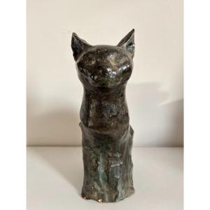 Gatto in terracotta 