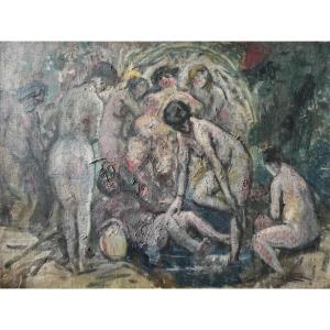 Le bagnanti di Raoul Carré (1868-1933)