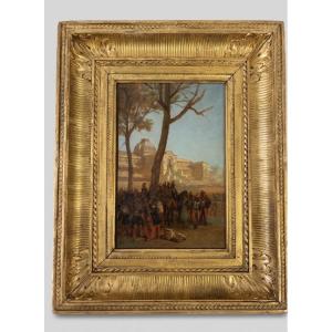 Studio per la Cerimonia di Consegna delle Aquile al Champ-de-Mars, 10 maggio 1852