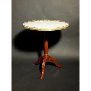 Pedestal Table With Tilting Top, Louis XVI Period