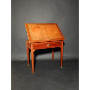 Architect's Table Called Tronchin Style Stamped Vassou