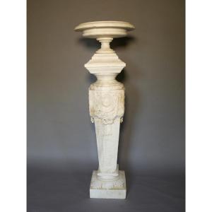 Marble Garden Sheath Topped With A Cup