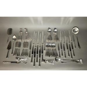 Ercuis Valençay Pattern 92-piece Cutlery Set
