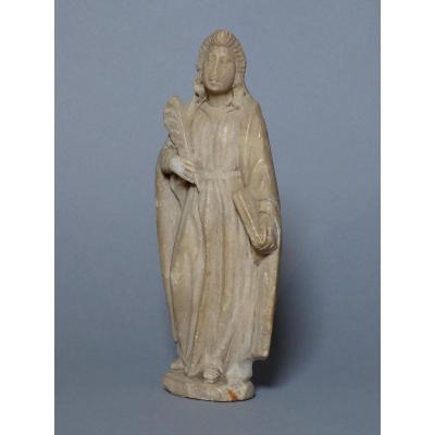 Holy Martyrdom With Palm - Spain XVIIth Century