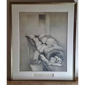 Georges Bru (1933) Drawing