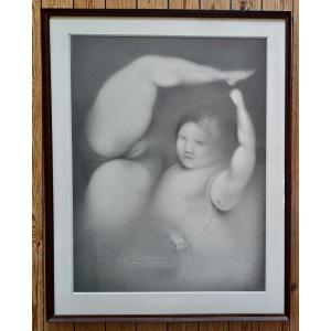 Georges Bru (1933) Important Drawing 