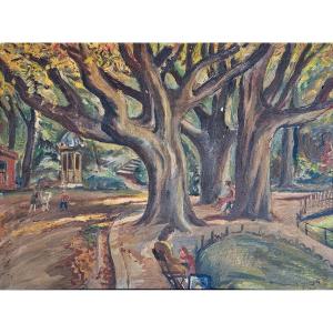 Zilzer Gyula 1898 - 1969 School Of Paris / Oil On Panel