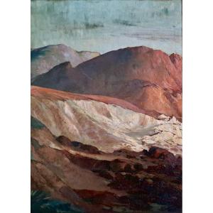 Stéphane Fernand Brecq (1894-1955) Angola Rocky Mountain Coast Of Angola Africa