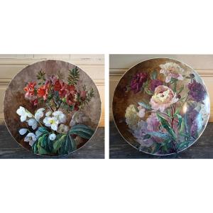 Large And Stunning Dish In Fine Earthenware