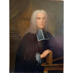 Louis XV Period Portrait Of A Magistrate