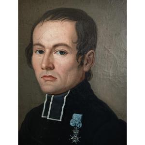 Portrait Of Monsieur l'Abbé Plaisiat 1824