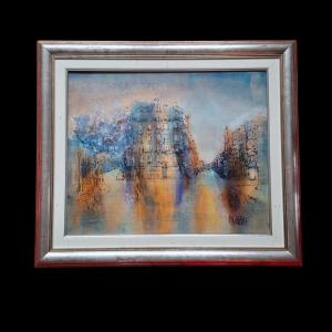 Painting Of The Rue De La République In Lyon, By Jan Vakowskaï