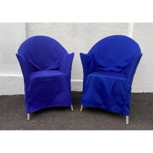 Pair Of Lord Yo Armchairs By Stark For Driade
