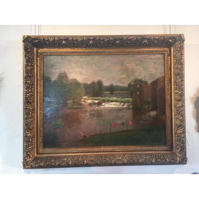 The Moulin De La Roche, François Brillaud (1847-1916)