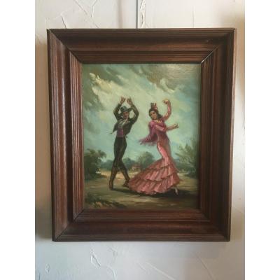 Flamenco Dancers By Salvador Sanchis