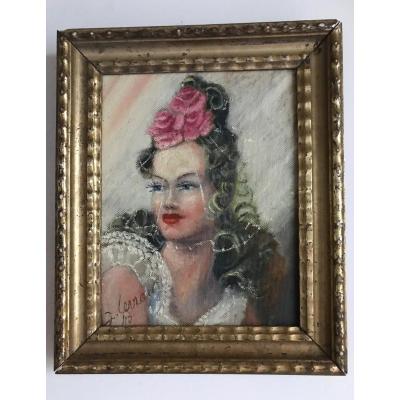 Elegant At La Voilette, 1943