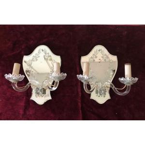 Pair Of Venetian Sconces