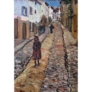 Joseph Hurard (1887-1956) Avignon Martigues Villeneuve Les Avignon Group Of Thirteen