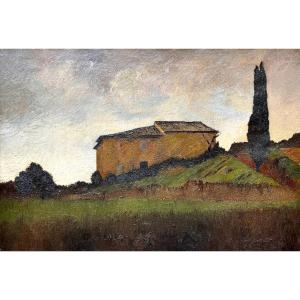 Léon Colombier (1869-1960) Paris Cavaillon Farm In The Luberon Group Of Thirteen