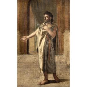 Jean-baptiste Poncet (1827-1901) Lyon Vienne Flandrin The Actor Jean Sully-mounet 