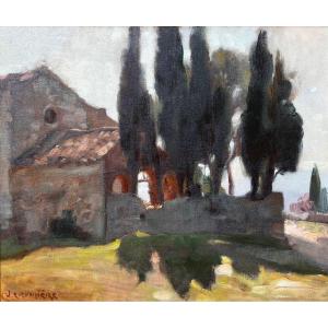 Victor Crumière (1895-1950)-avignon-provence-cavaillon-la Chapelle Saint Jacques