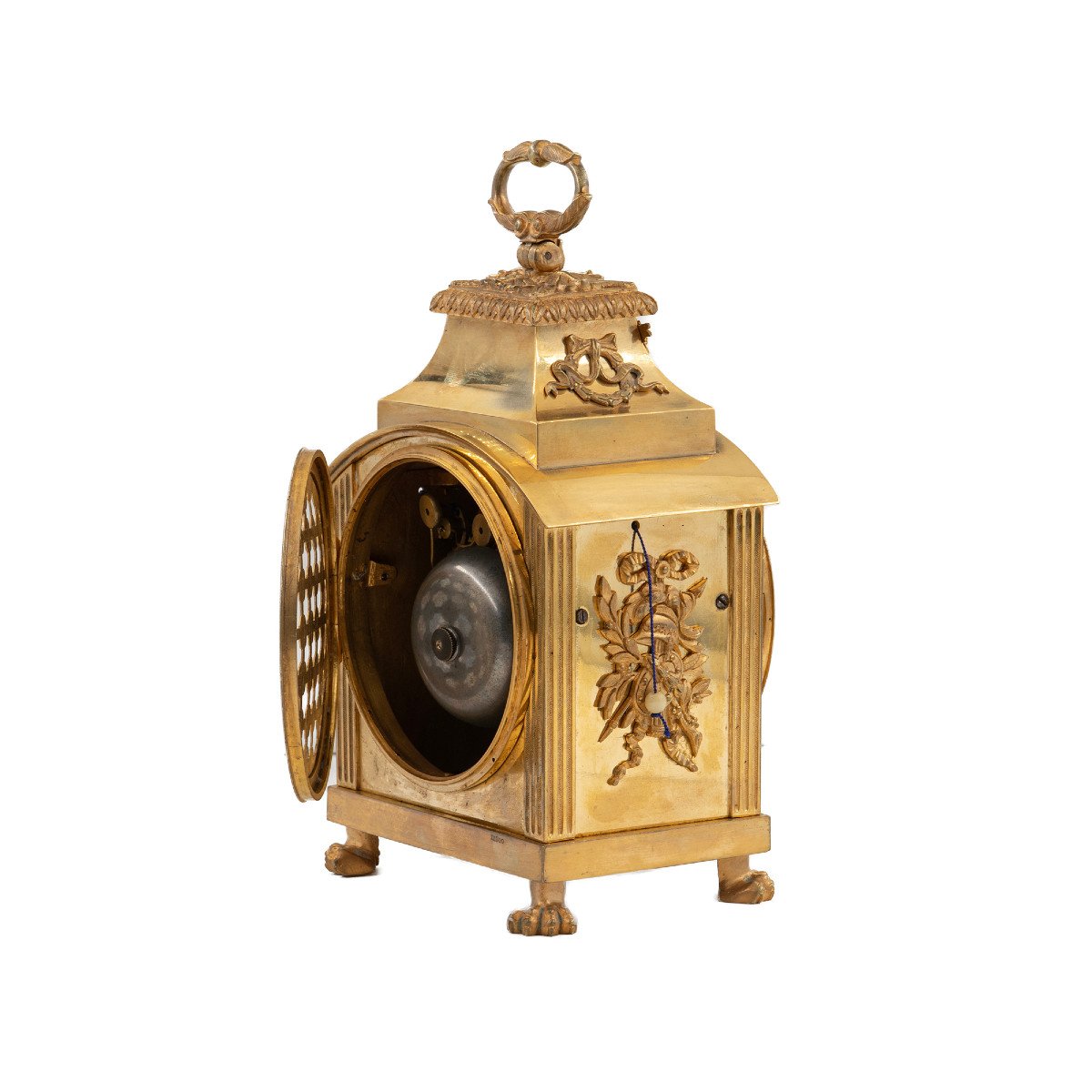 Pendule d’Officier, firmata Courvoisier & Comp.-photo-3