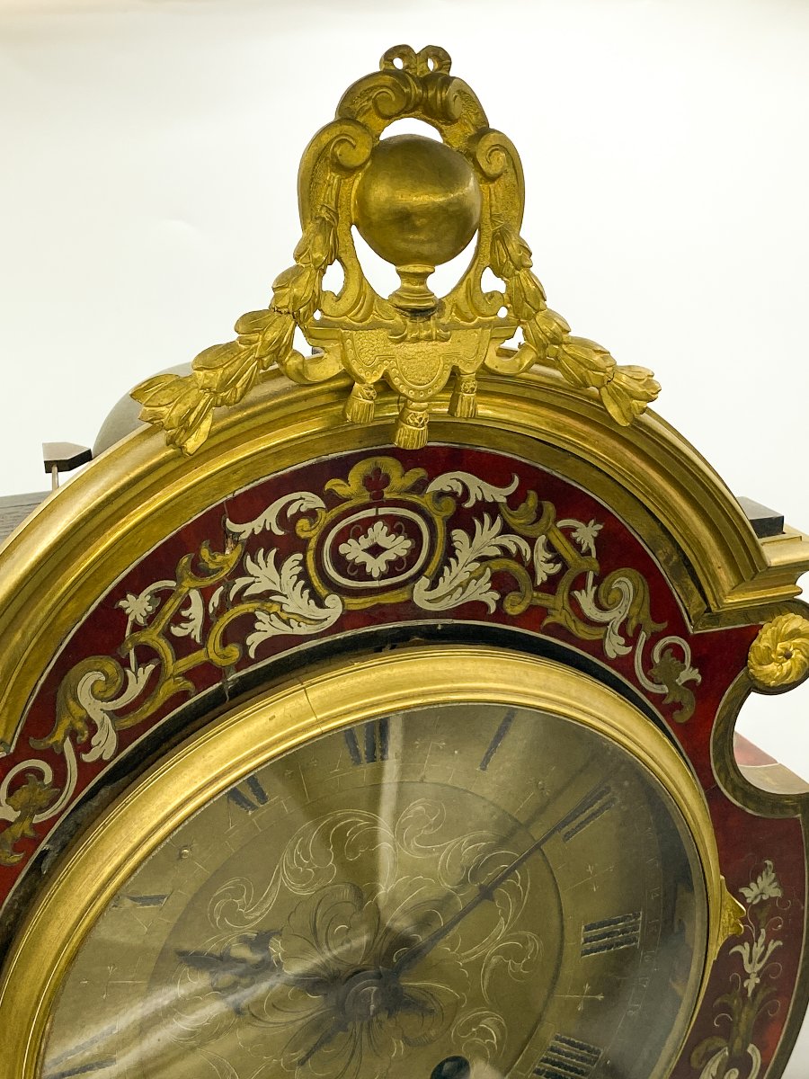 Pendola francese “Tête de Poupée” in stile Luigi XIV, periodo Napoleone III-photo-8