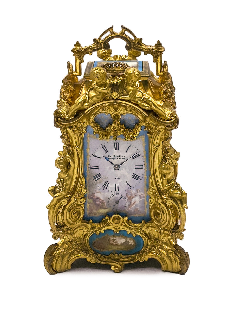 Cappuccina firmata Musy Père & Fils, Horlogers du Roi, cassa Drocourt, XIX secolo