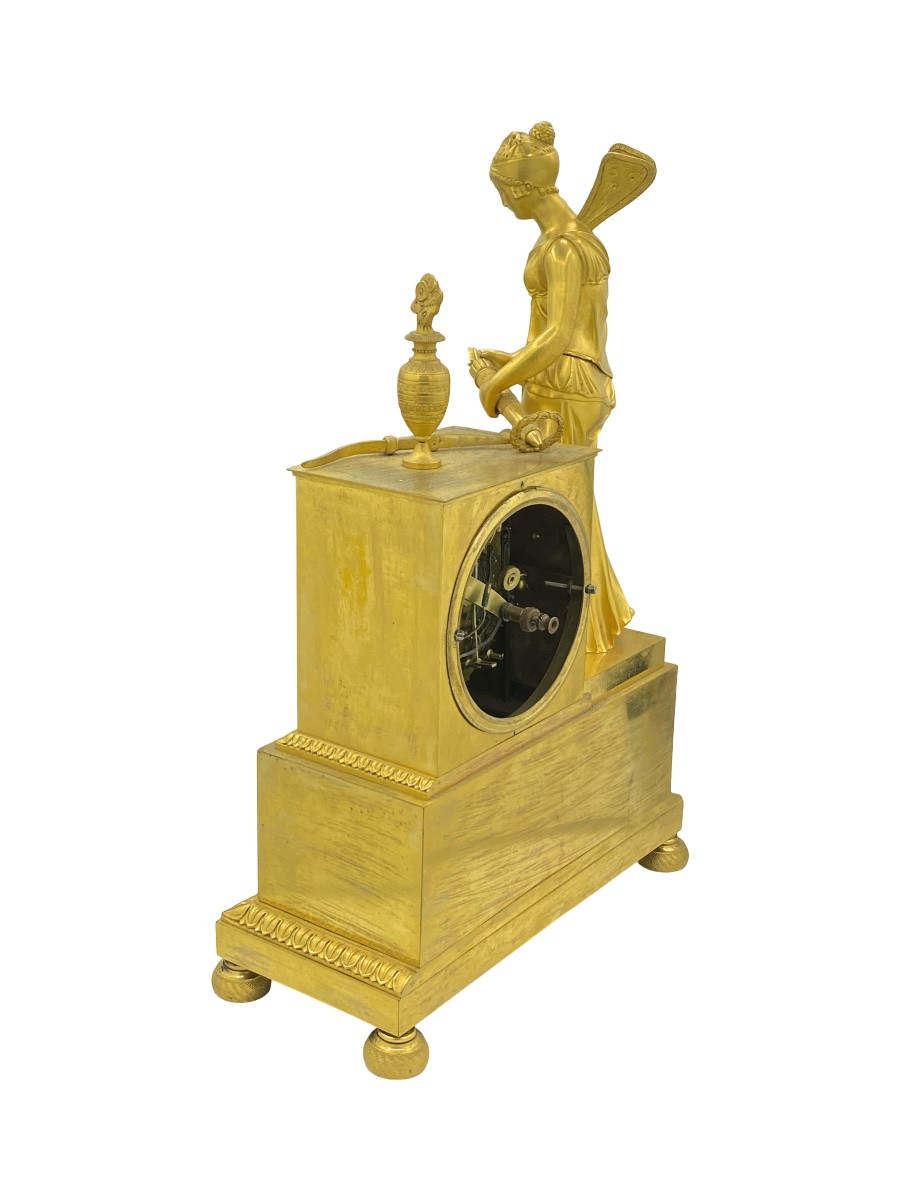 Pendola francese firmata Berthoud suoneria a ore e quarti, venduta as is per restauro-photo-1