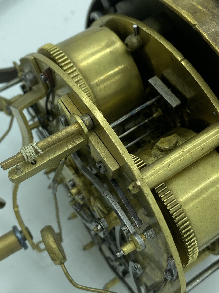 Pendola francese firmata Berthoud suoneria a ore e quarti, venduta as is per restauro-photo-6