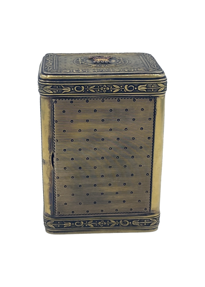 Orologio da viaggio mignon francese antico firmato Keller Paris.-photo-4